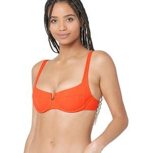 LSpace Ribbed Camellia Top in Poppy